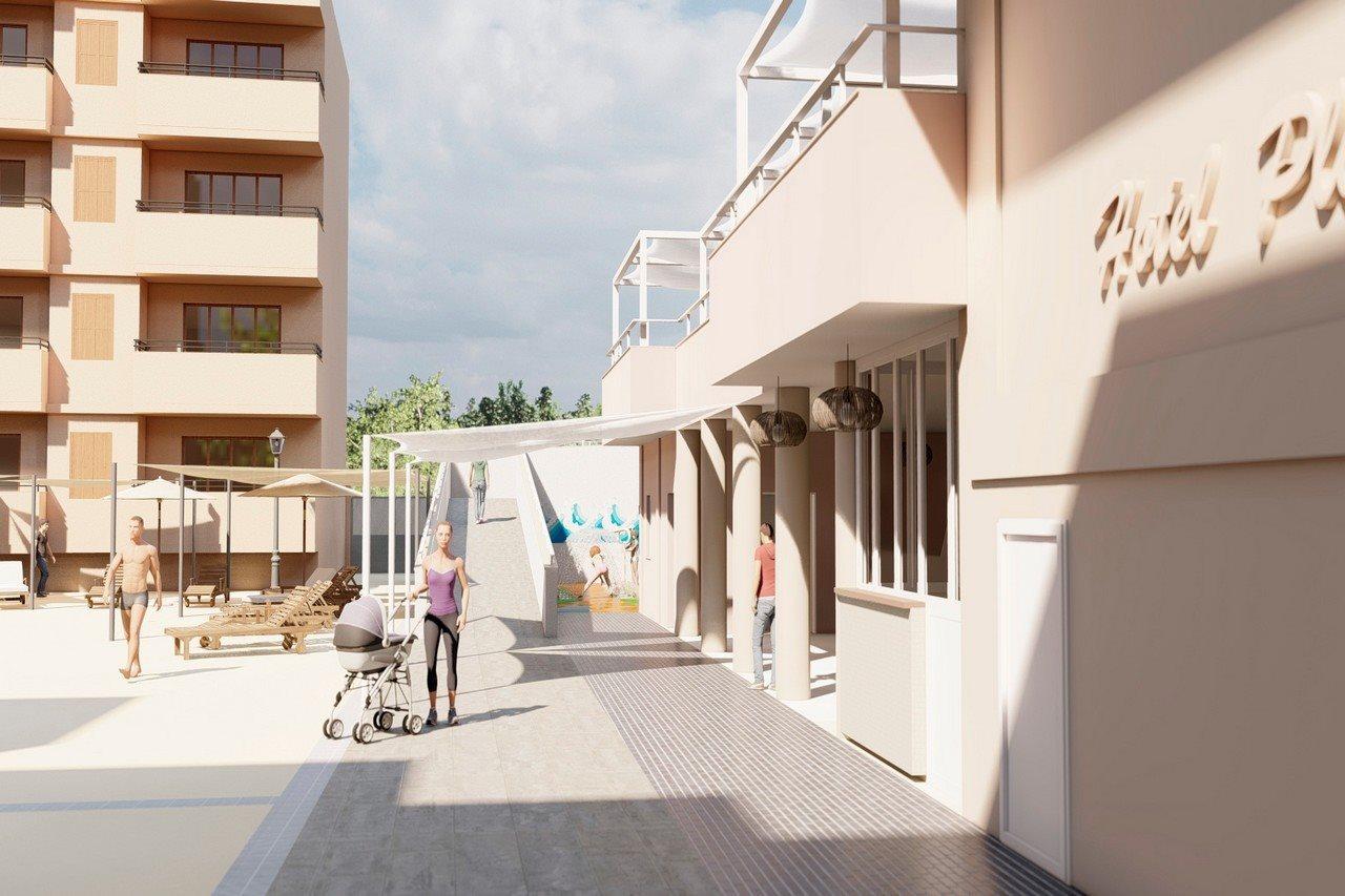 Bj Playamar Hotel & Apartamentos S'Illot  Exteriör bild